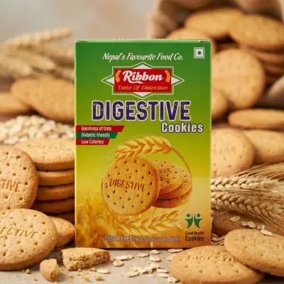 Ribbon Digestive Cookies