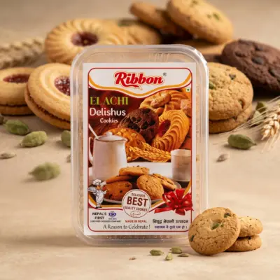 Ribbon Delishus Elaichi Cookies (270gm)