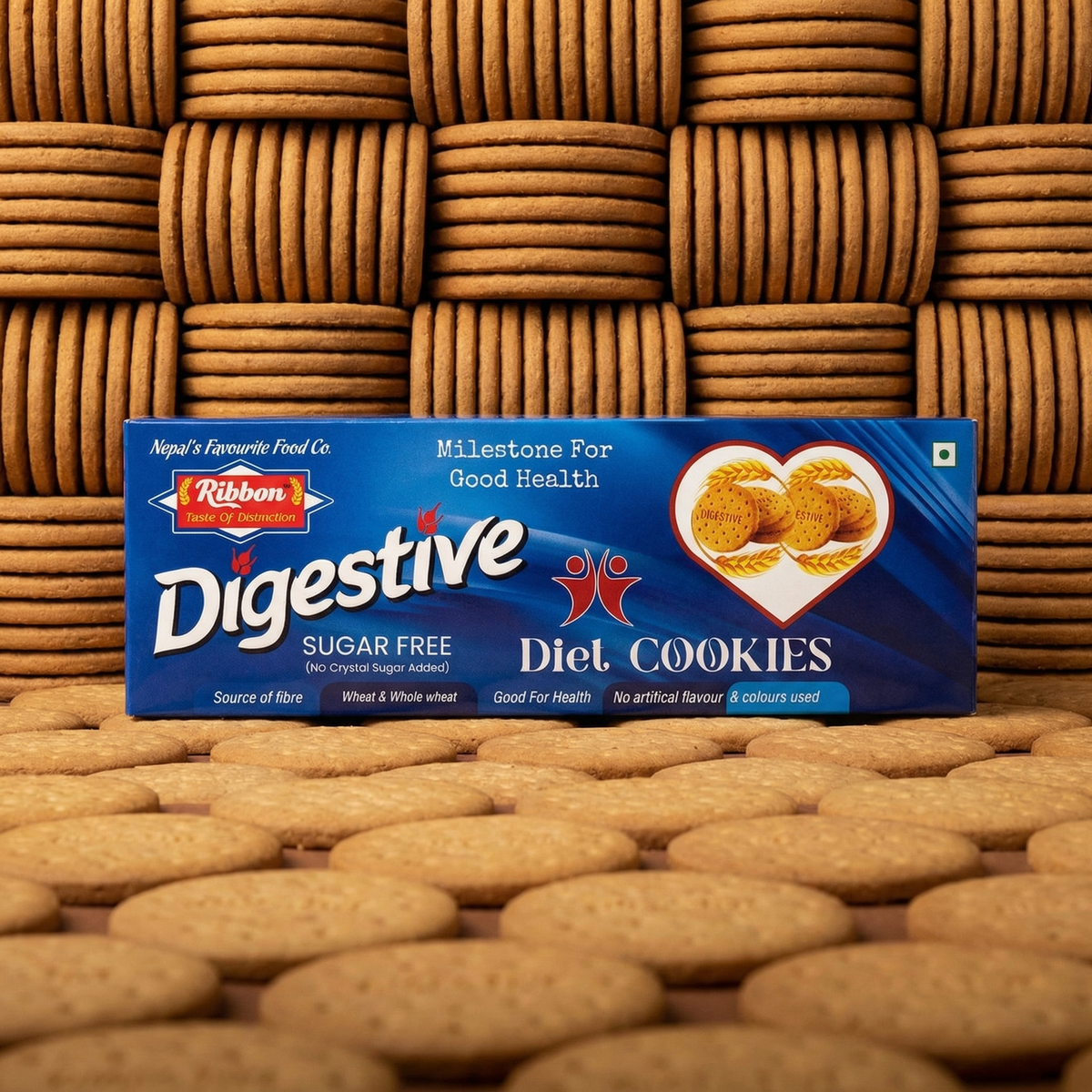 Ribbon Digestive Sugarfree Diet Cookies